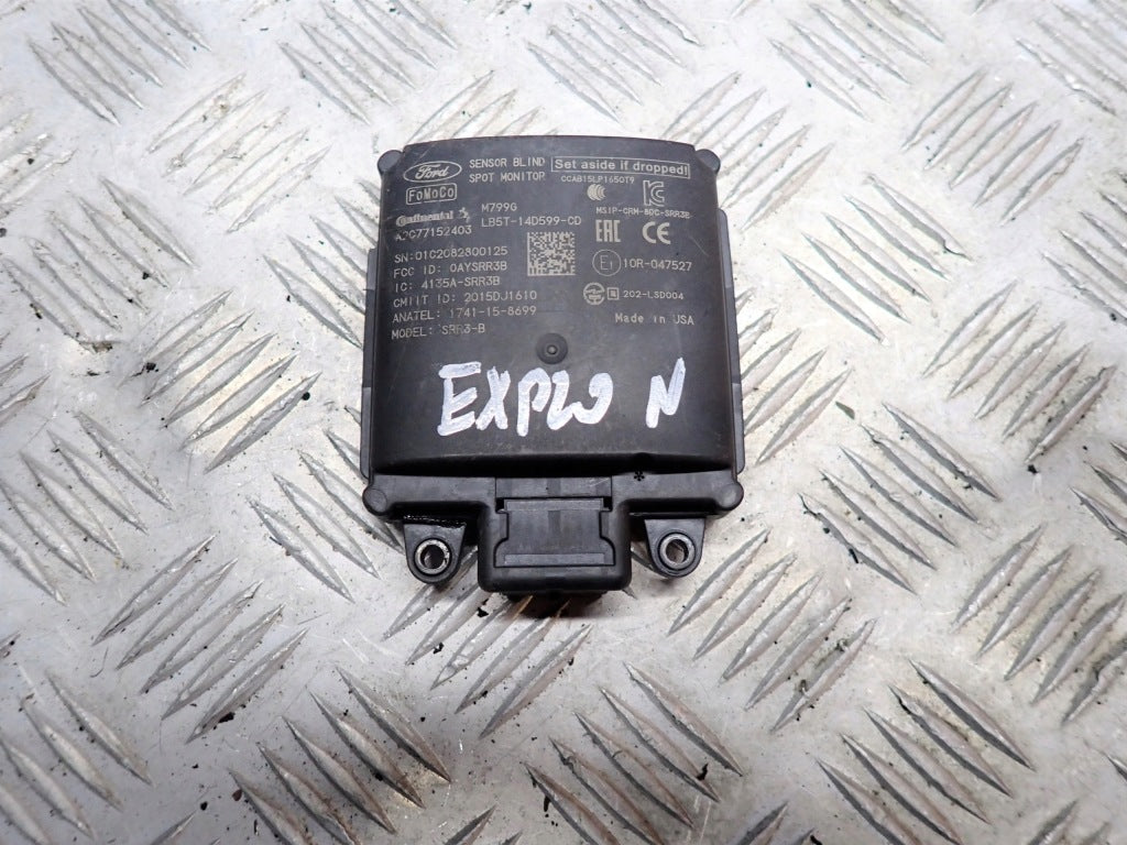 Rear Blind Spot Radar Sensor Ford Explorer 2020-
