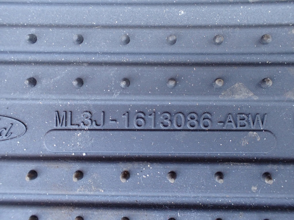 Rubber Floor Mats Set Ford F150 Hybrid Crew Cab 2022-