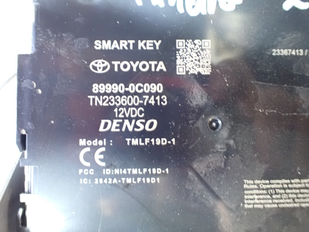 Moduł Sterownik Smart Key Centralnego Zamka Toyota Tundra Sequoia 2022-