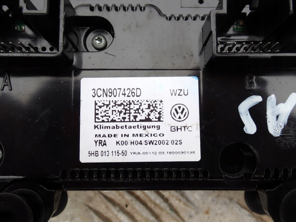 VW Atlas Terramont 2019 Air Conditioning Panel