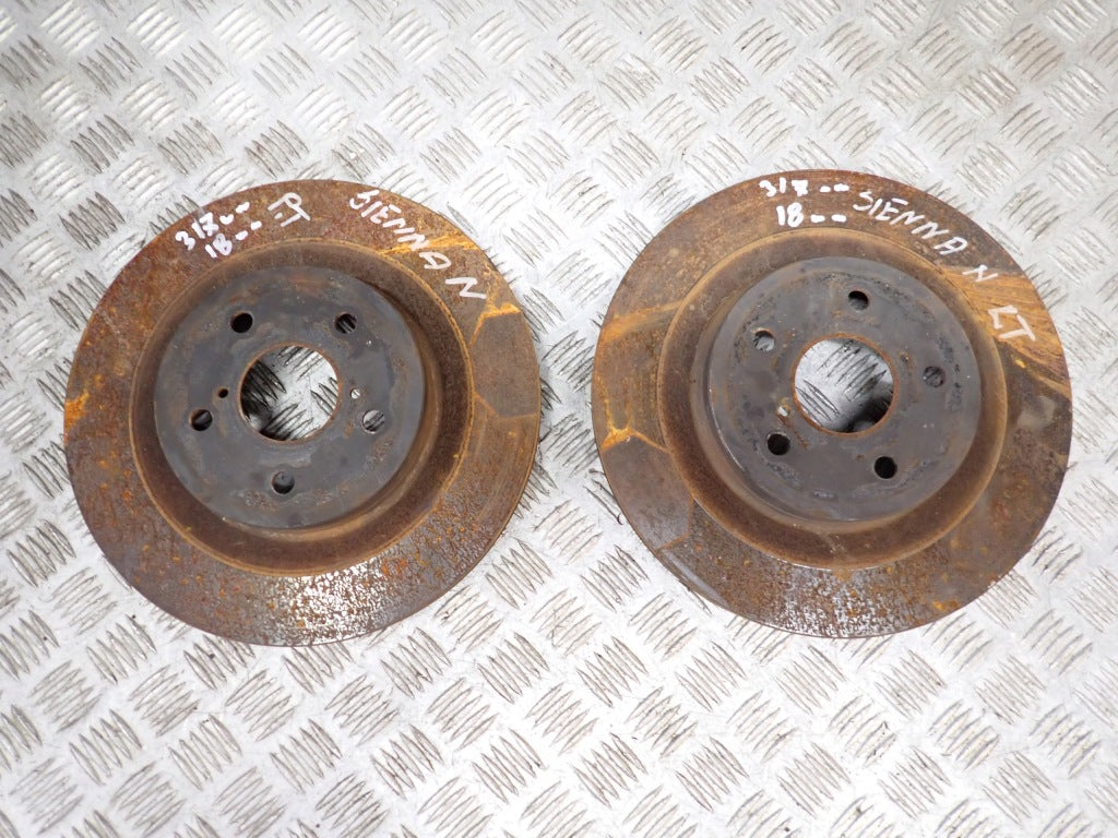 Rear Brake Discs PAIR Toyota Sienna XL40 2021-
