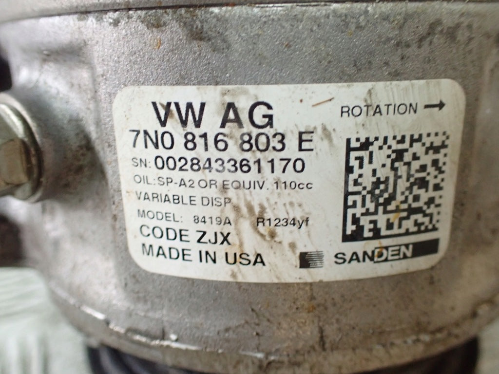 Air Conditioning Compressor VW Atlas 3.6 Cross Sport 2022