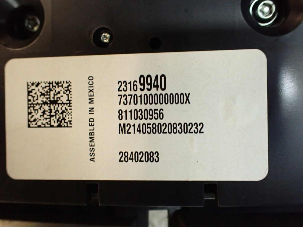 Panel Radia Klimatyzacji Radio Chevrolet Corvette C7 3LT Z51 2016