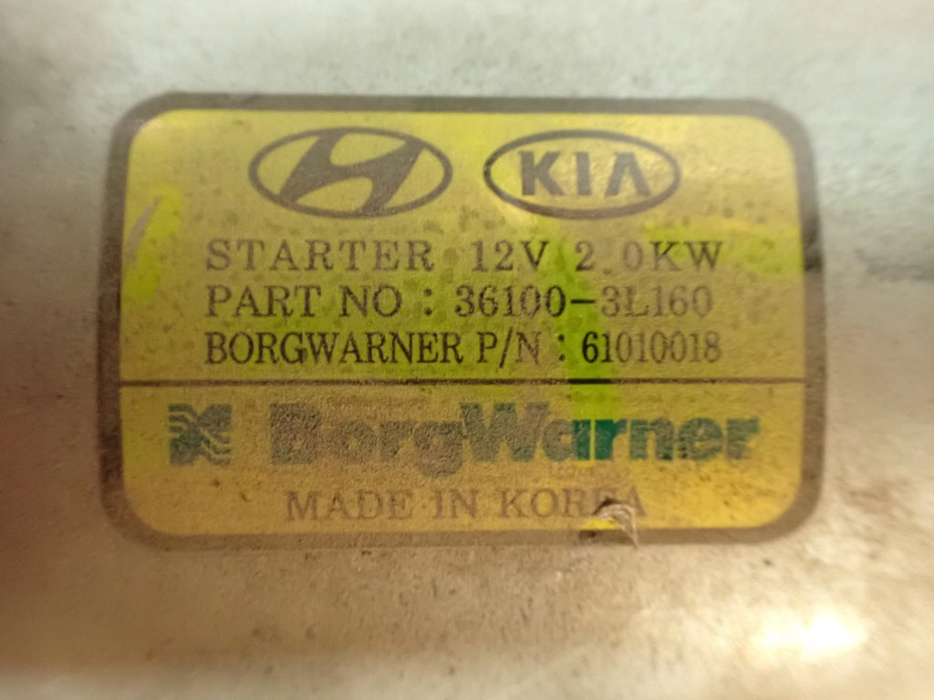 Starter Navigation Kia Telluride Hyundai Palisade 3.8 4x4 2021