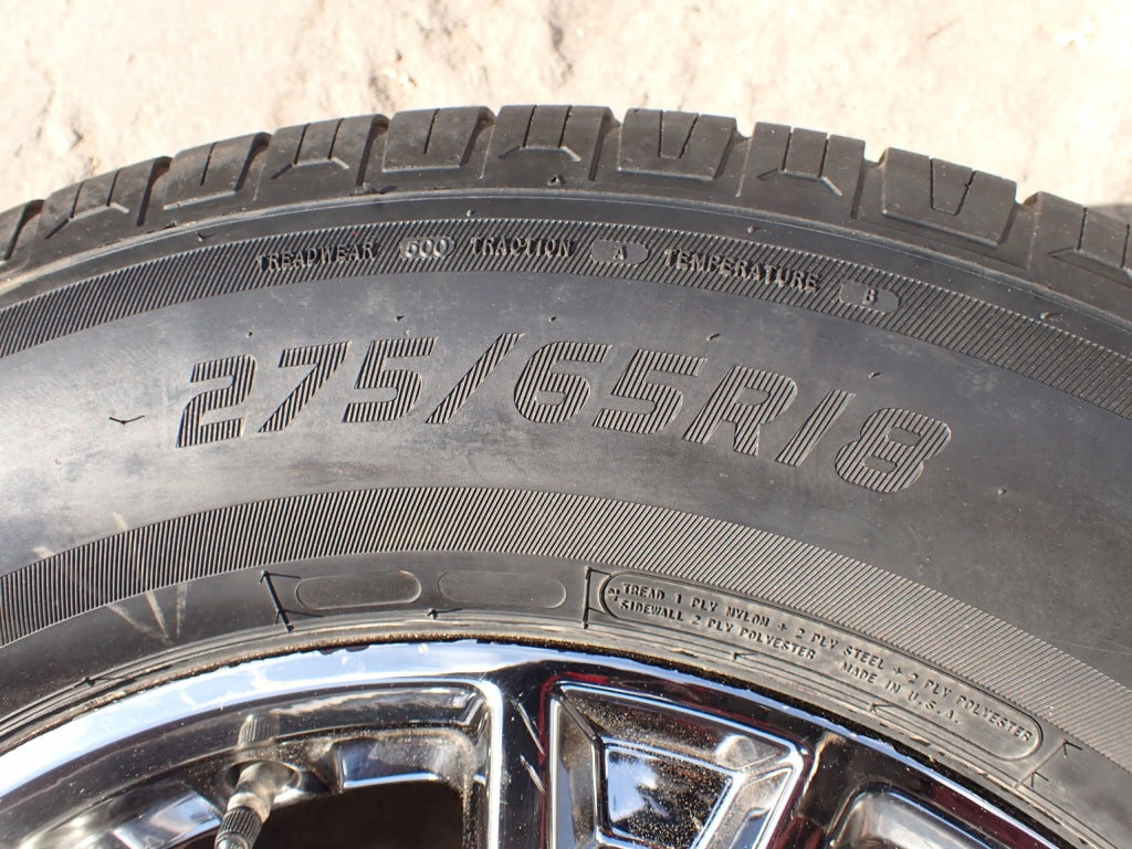 Alufelgi 18 cali z oponami Ironman 275/65 R18 do Ford F150 2021, obręcze i opony na samochód pickup.