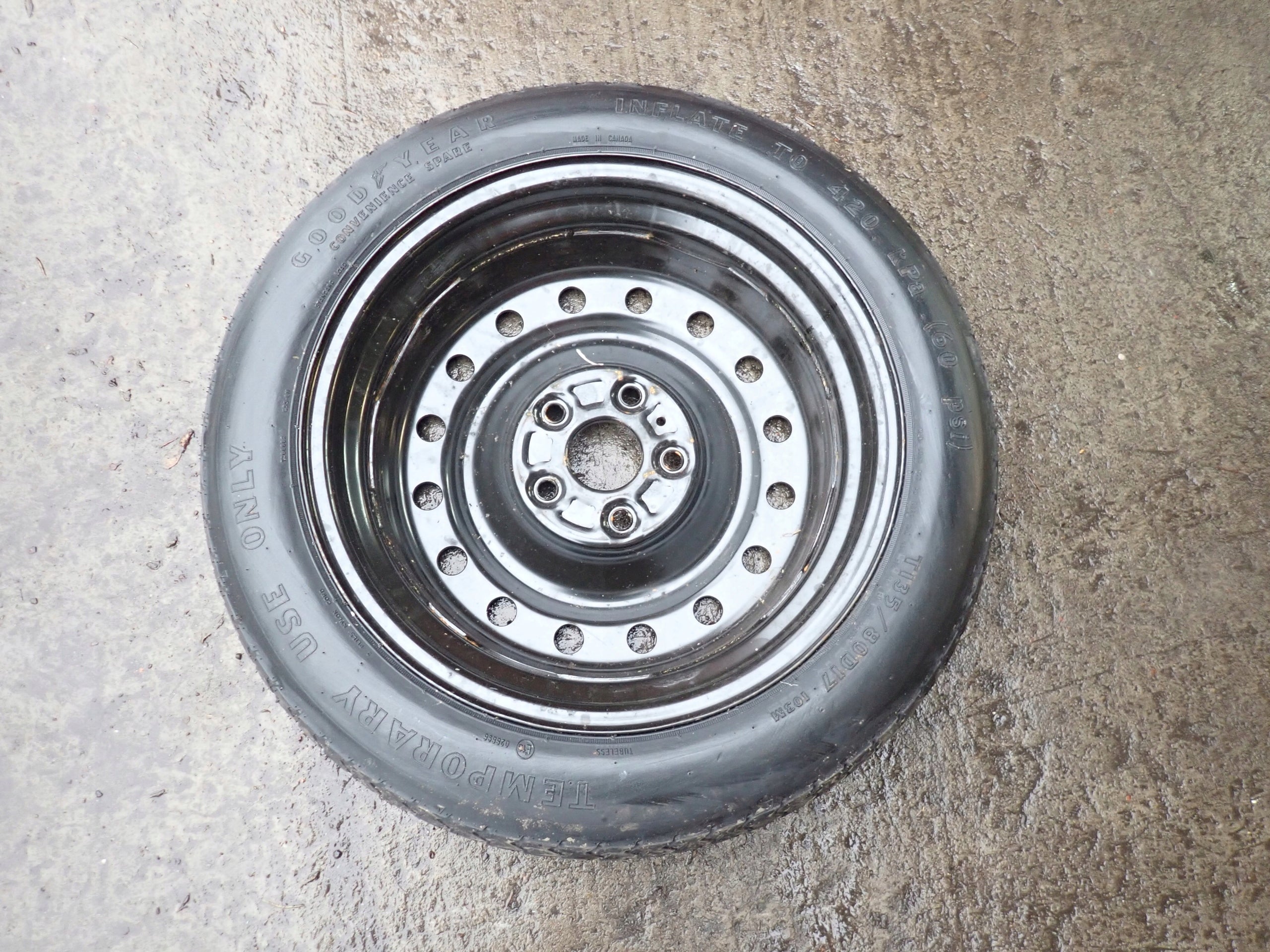 Koło Zapasowe Dojazdowe Zapas Dojazdówka Honda Odyssey 2018-