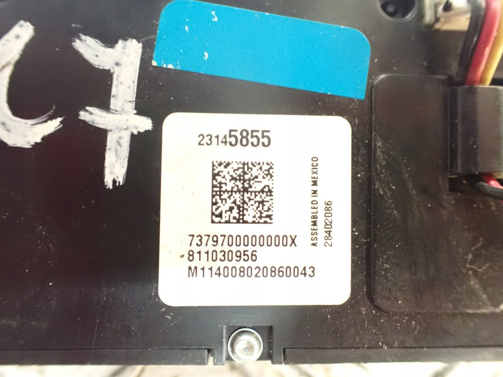 Panel Klimatyzacji Pasażera Chevrolet Corvette C7 3LT 2014-