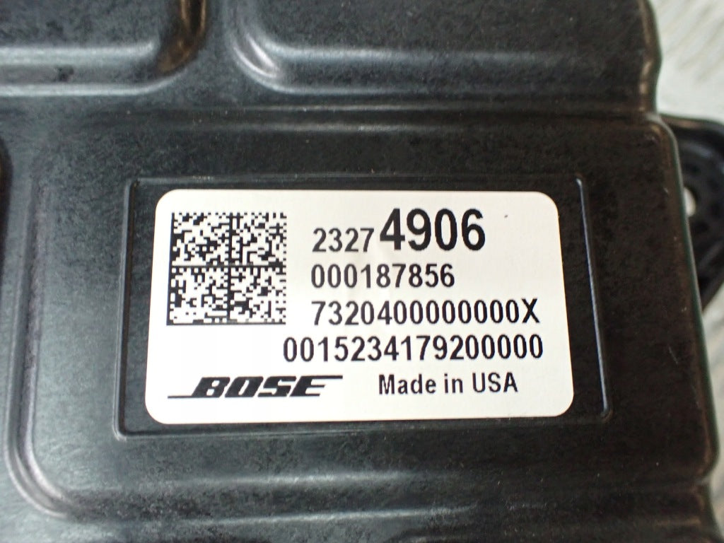 Subwoofer Bass Speaker Chevrolet Corvette C7 3LT