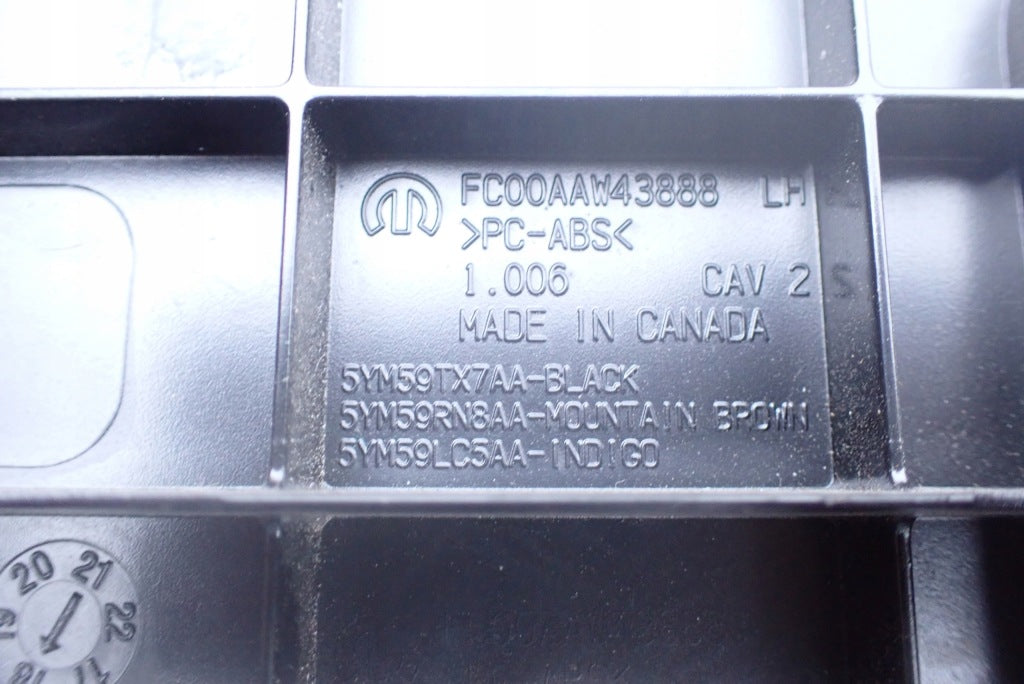 Luggage Compartment Under Rear Seat Storage Dodge RAM V 19-