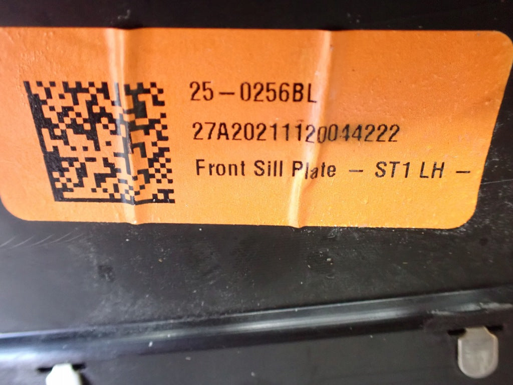 Front Left Illuminated Sill Protector for the 2021 Cadillac Escalade ESV -