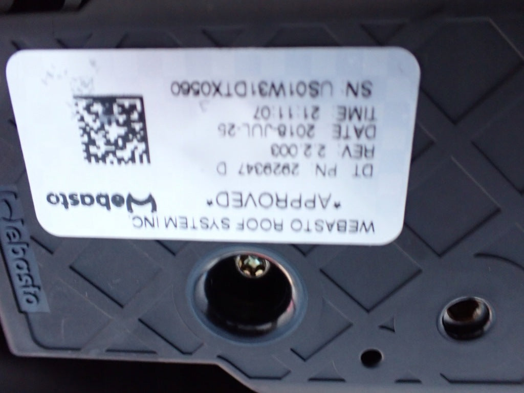 Dach z Panorama Szyberdachem KPL. Dodge RAM V Crew Cab 2019-