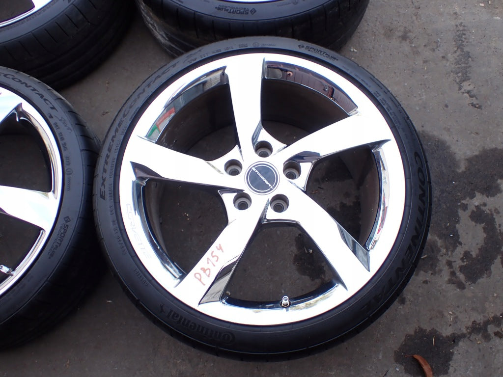 Wheels Alloy Rims 20 and 19 Tires Continental Chevrolet Corvette C7 2014-