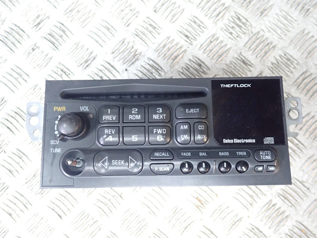 Radio Radiootwarzacz Chevrolet Corvette C5 1997-