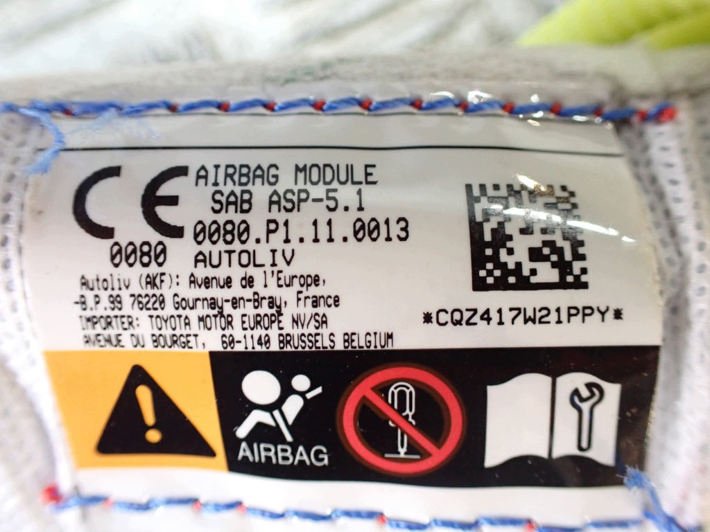 Poduszka Boczna Fotela Lewa Przednia Przód Airbag Toyota Sienna XL40 2021