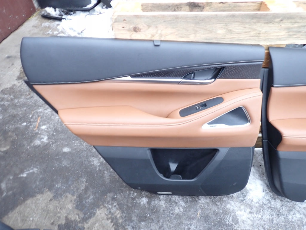 Tapicerka Fotele Boczki Kpl. Infiniti QX60 Autograph L51 3.5 4x4 2022