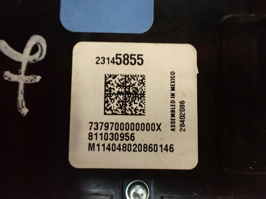 Panel Podrzewania Wentylowania Foteli Chevrolet Corvette C7 3LT 2014-