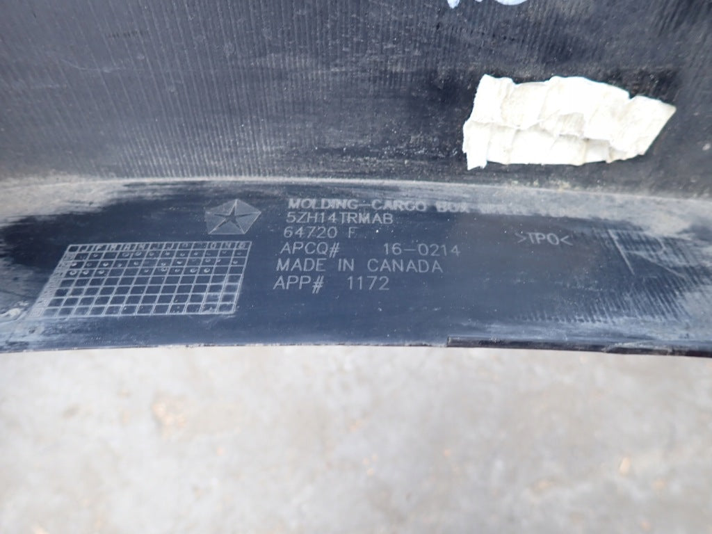 Rear Fender Trim Structure Dodge RAM V REBEL 2019-