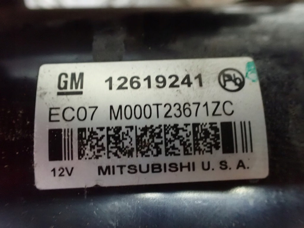 Starter Motor Chevrolet Corvette C7 6.2 14-