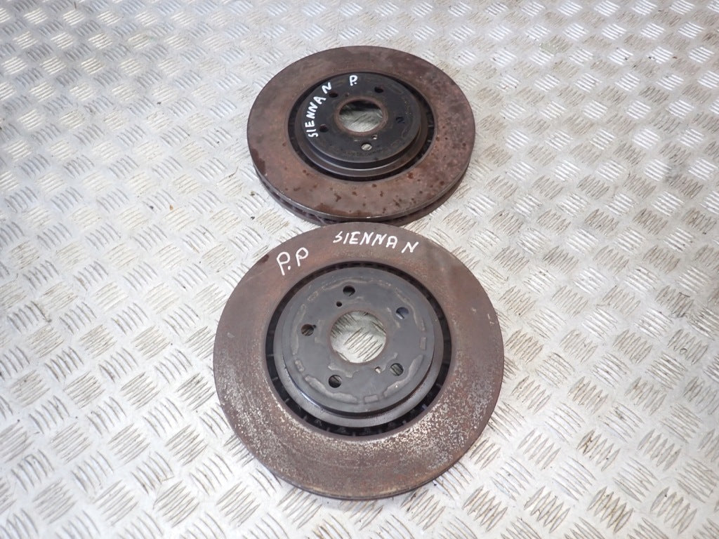 Front Brake Discs PAIR Toyota Sienna 2021