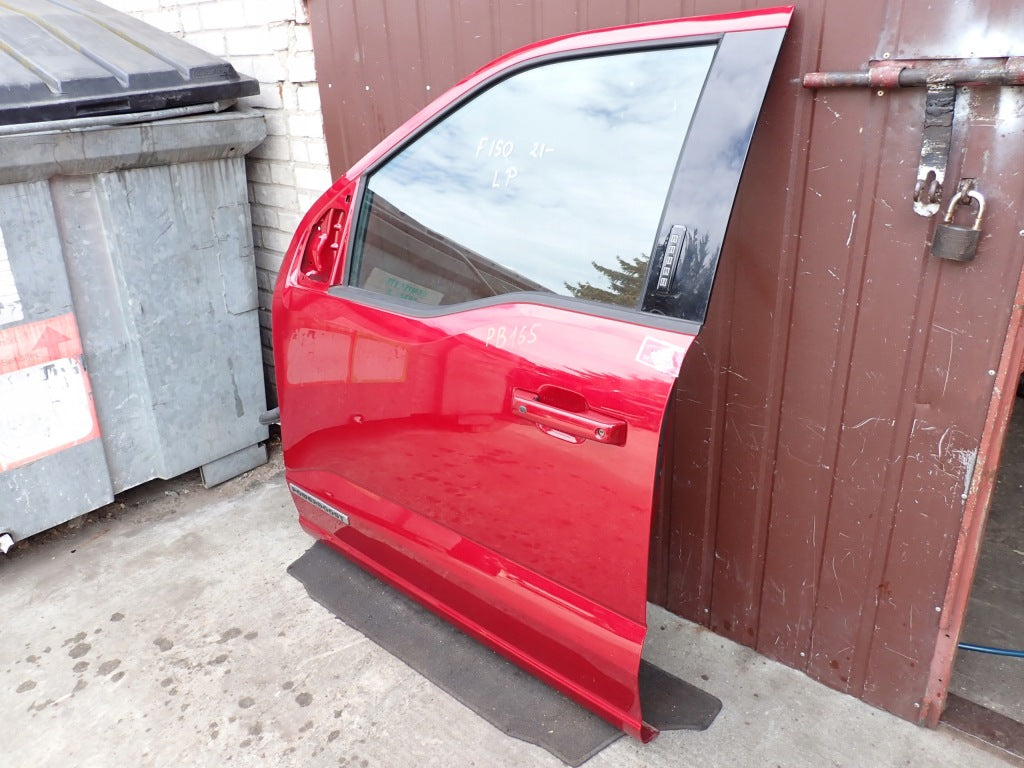 Left Front Door Left Front Glass Set Ford F150 Crew Cab 2022-