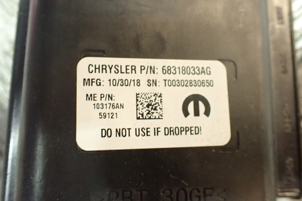 Dodge RAM V Limited Camera Module 2019-
