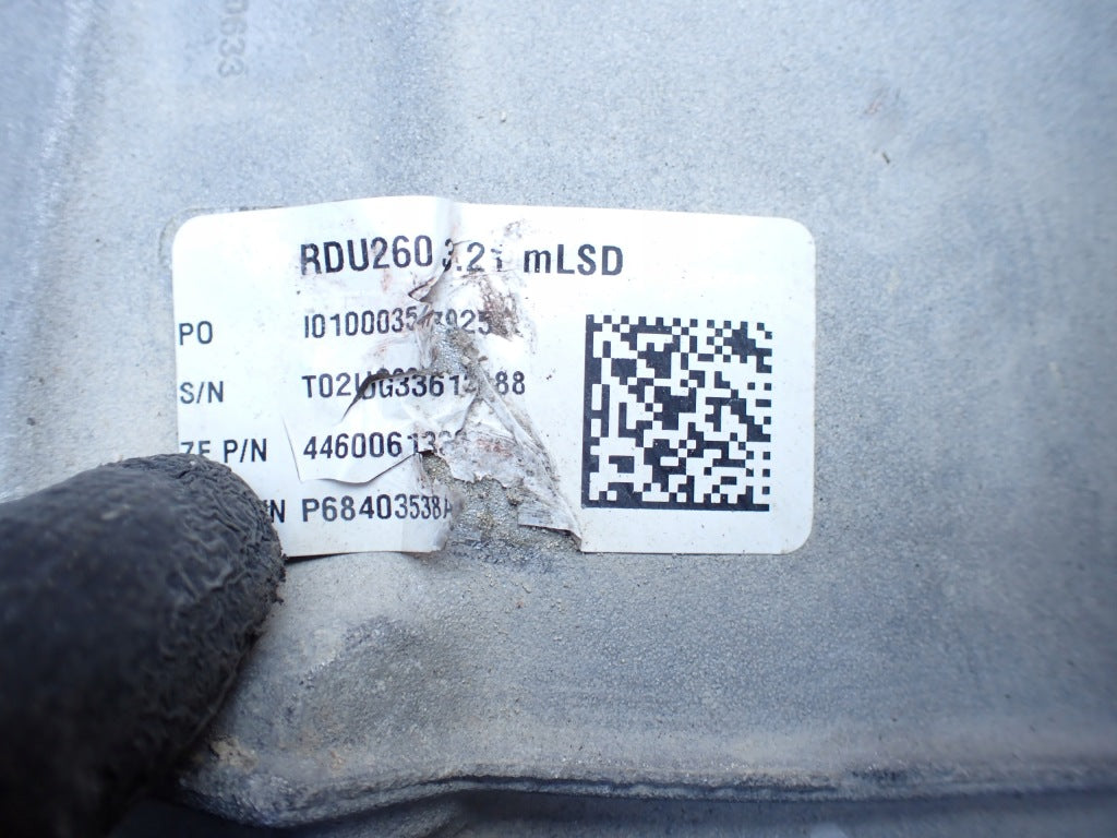 Rear Axle Differential Differential Rear 3.21 Jeep Wagoneer Grand WS 5.7 2022-