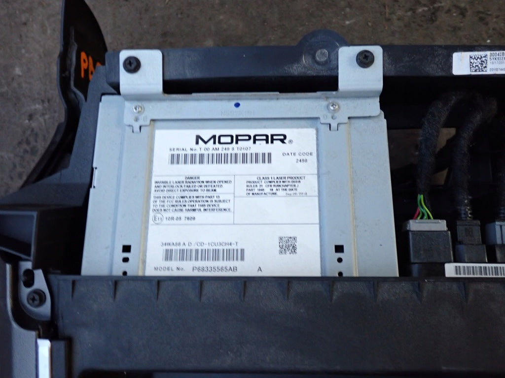 CD Drive Reader Player Dodge RAM V 2019-