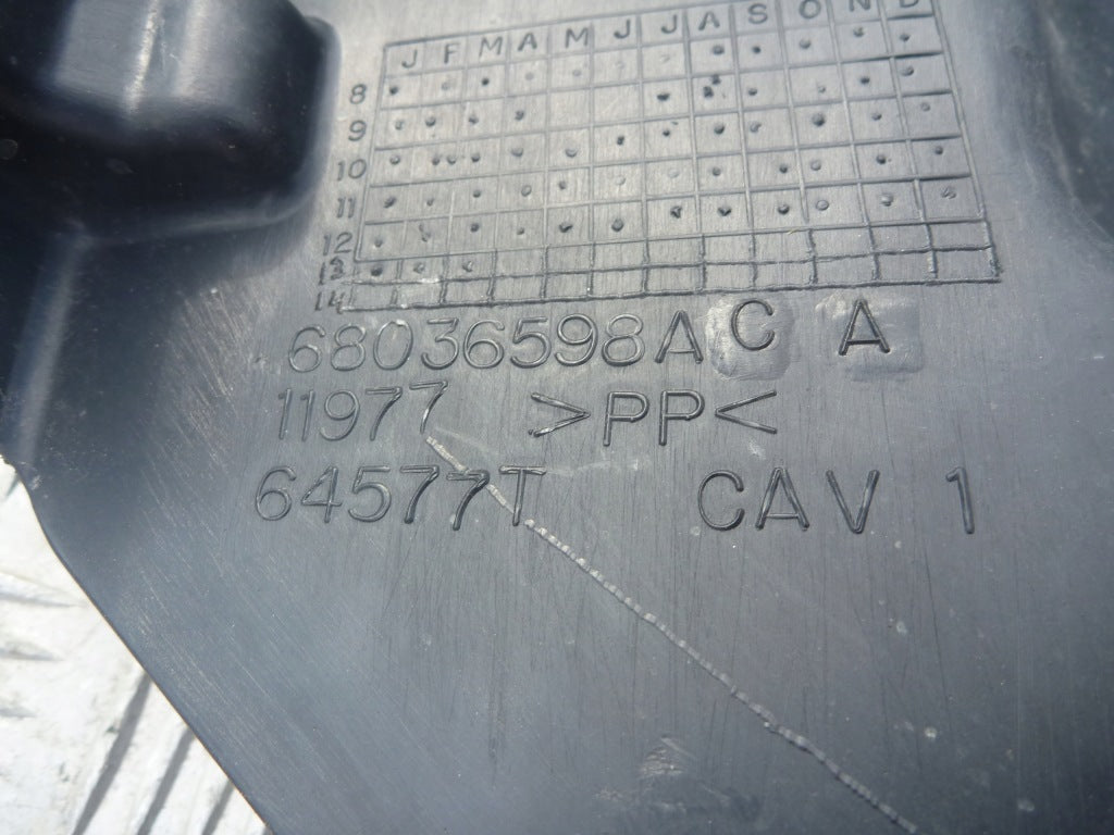 Kierownica Powietrza Łapacz Osłona Dodge Ram IV 09