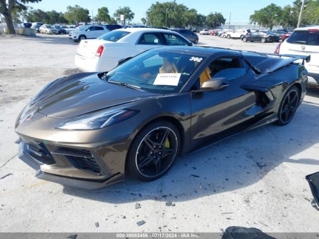 Kokpit Deska Osłona Głośnika Dekor Skóra Panel Chevrolet Corvette C8 2020-