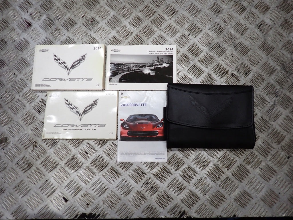 Instrukcja Książka Etui Chevrolet Corvette C7