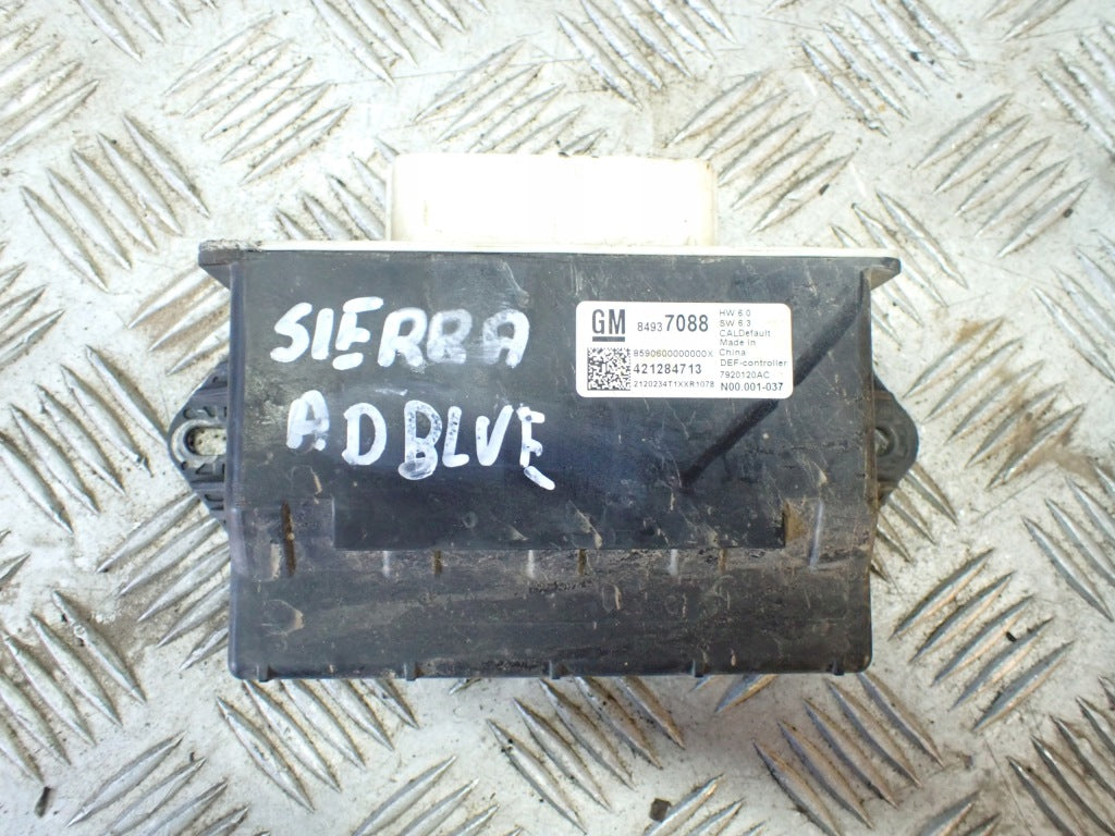 Moduł Sterownik Ad Blue GMC Sierra AT4 Silverado 3.0D 19-