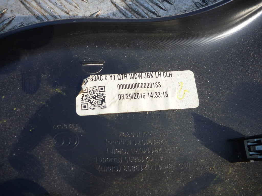 Boczek Lewy Osłona Słupka Lewa Lewego Chevrolet Corvette C7
