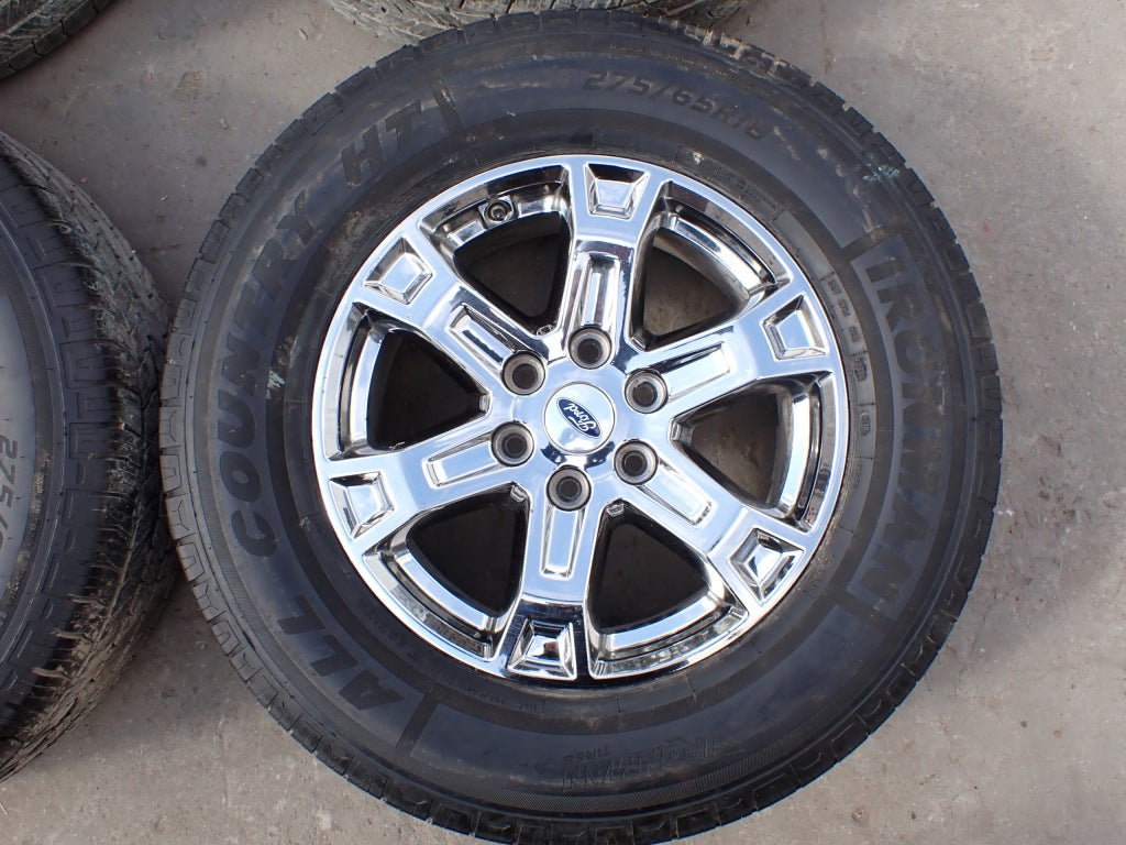 Alufelgi 18 cali z oponami Ironman 275/65 R18 do Ford F150 2021, samochodowe koła marki Autolandparts
