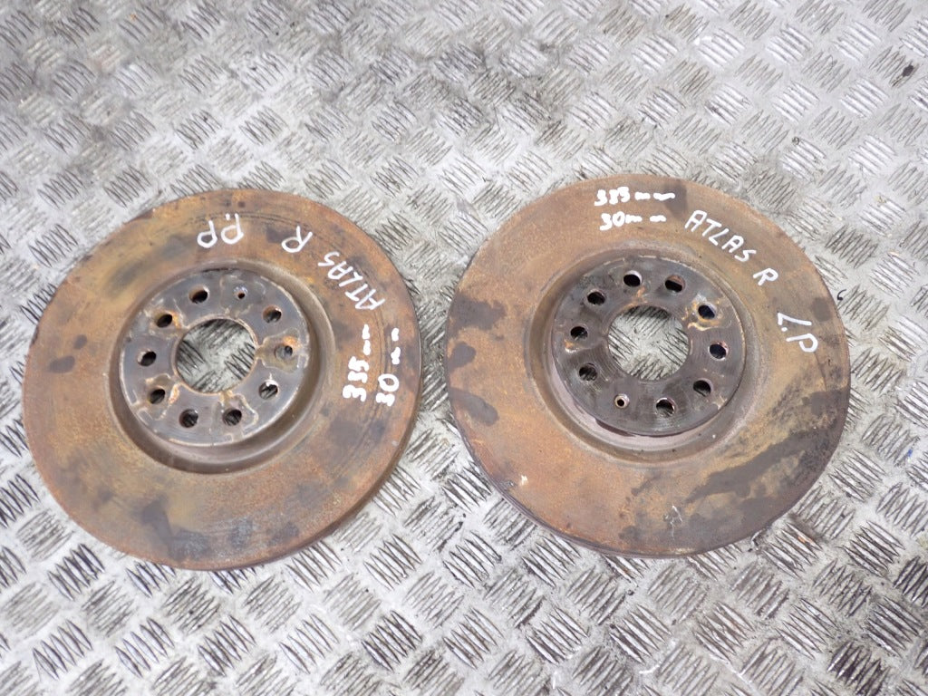 Front Discs Front Pair VW Atlas Teramont Cross Sport 2022