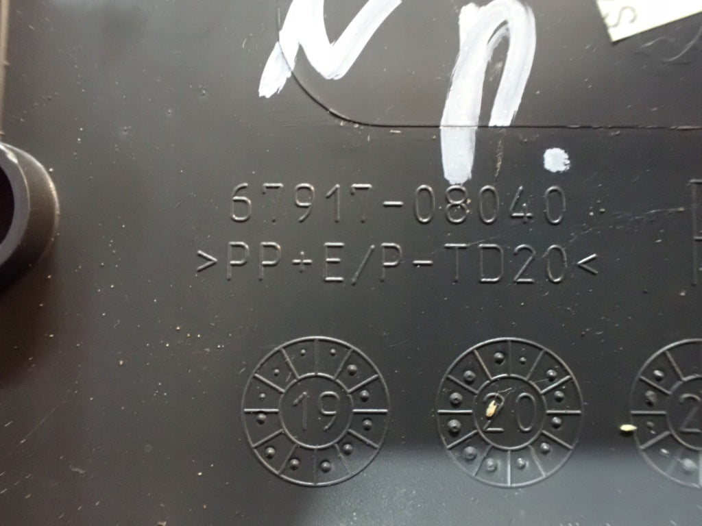 Osłona Listwa Progu Progowa Wewnętrzna Prawa Tylna Toyota Sienna XL40 2021