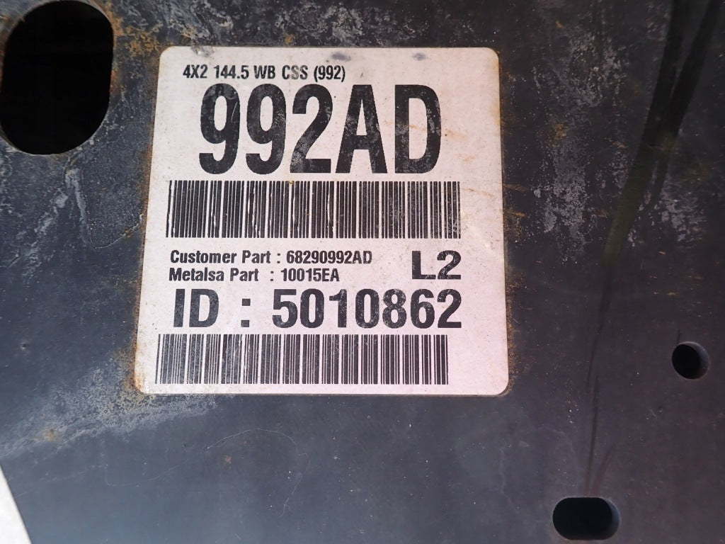Rama Frame część Przednia Dodge RAM Crew Cab V Paka 5.7 ft 174 cm 4x2 2019-