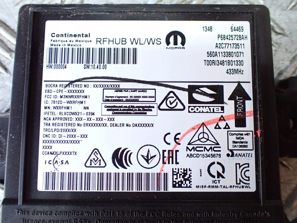Moduł Sterownik Keyless Jeep Wagoneer Grand Wagoneer WS 22-