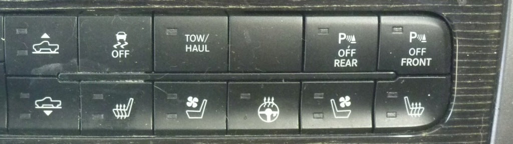 Control Panel Switches Limited Dodge Ram13-