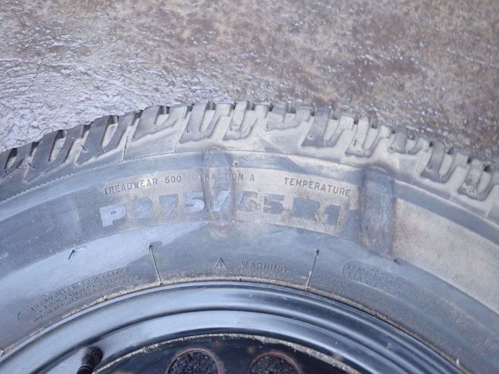 Koło Zapasowe Dojazdowe Dojazdówka Zapas 275/65 R18 Toyota Tundra 2014-