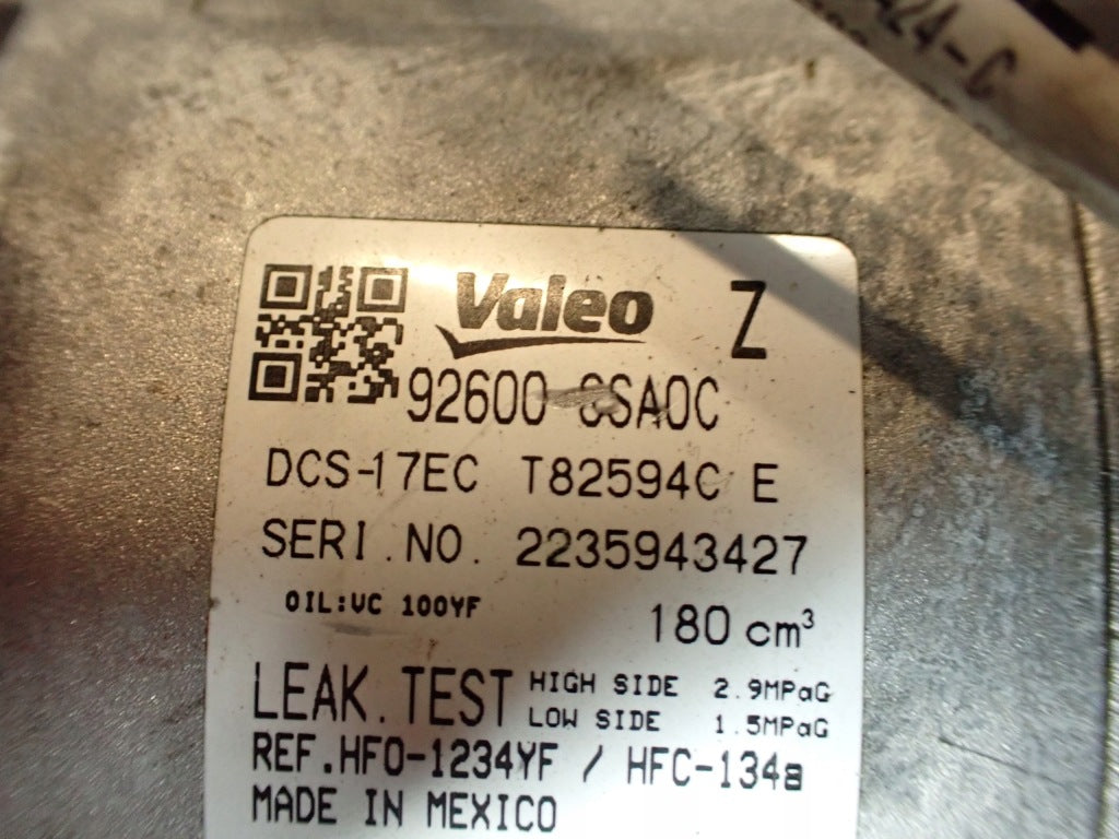 Air Conditioning Compressor Infiniti QX60 3.5 V6 L51 Nissan Pathfinder R53 2022