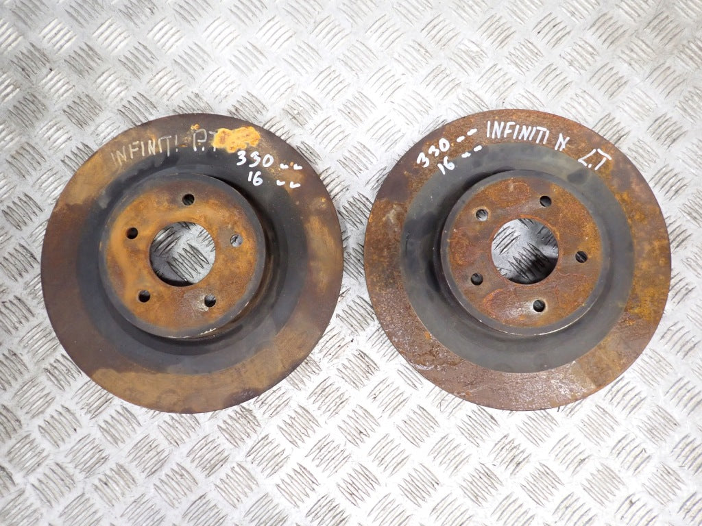 Rear Brake Discs Pair Infiniti QX60 L51 2022
