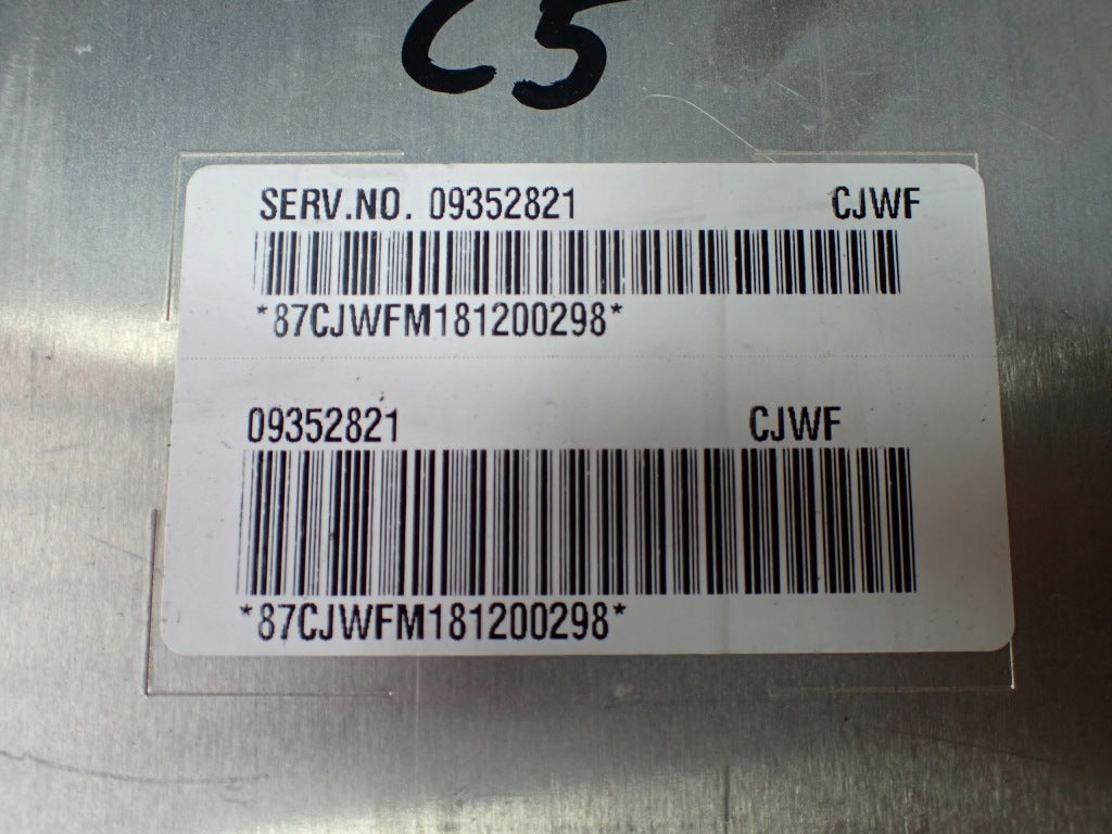 Moduł Komfortu BCM Chevrolet Corvette C5 2001