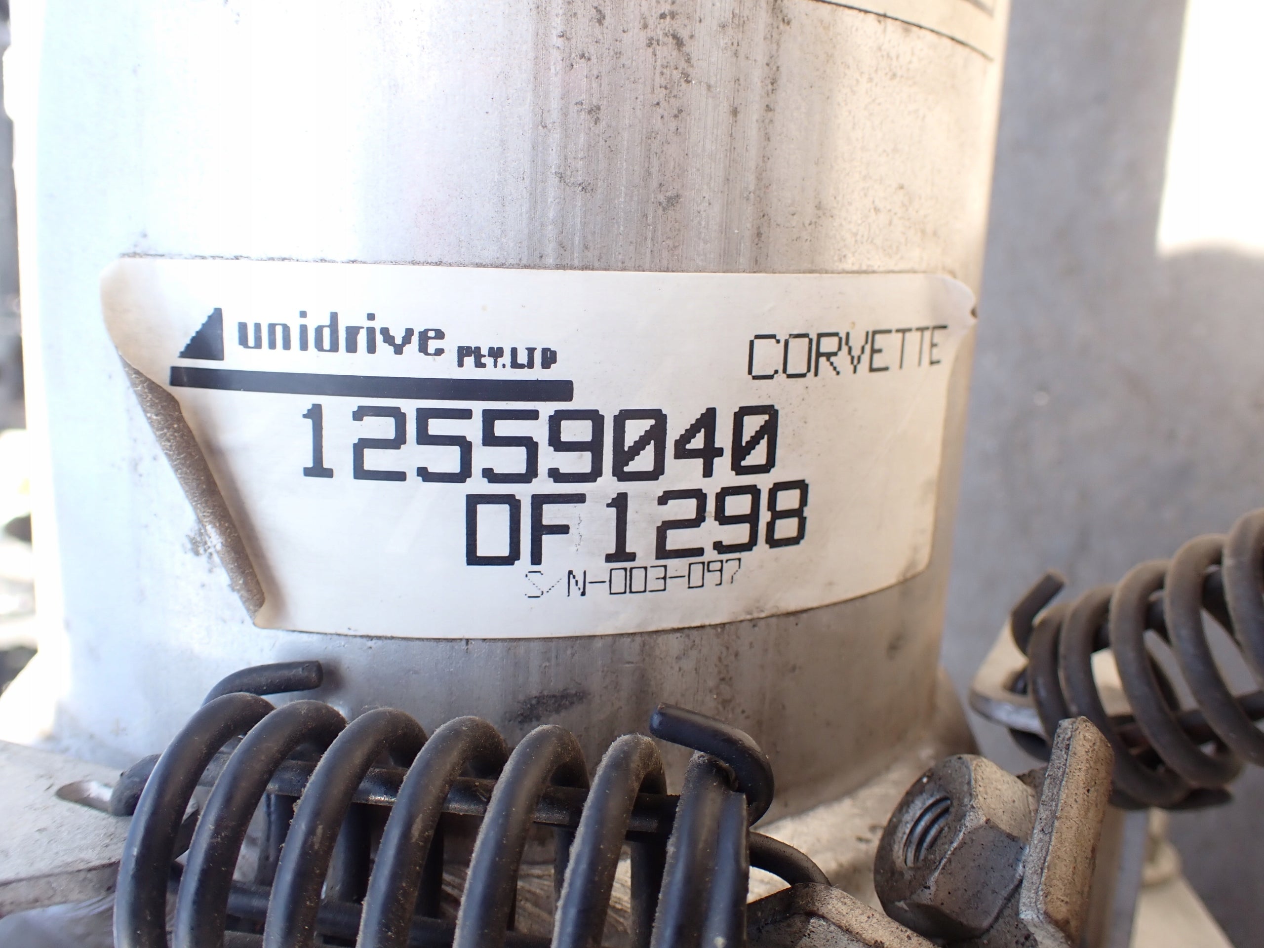 Wał Napędowy Automat Chevrolet Corvette C5 2001