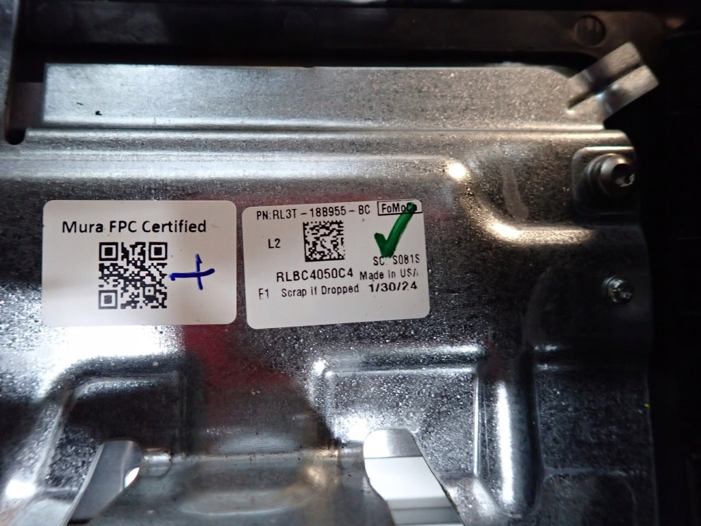 Monitor LCD Wyświetlacz Ekran Nawigacja Duża Sync4 Ford F150 2024 LIFTING