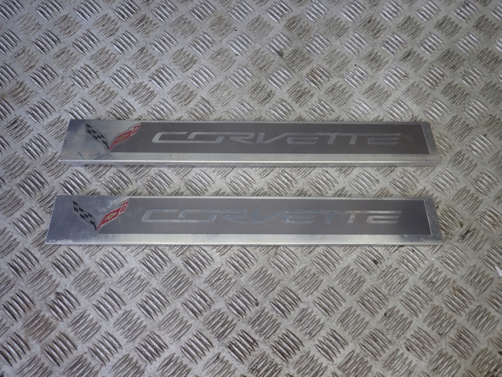 Listwa Progowa Wewnętrzna Osłona Progu Chevrolet Corvette C7 2014-