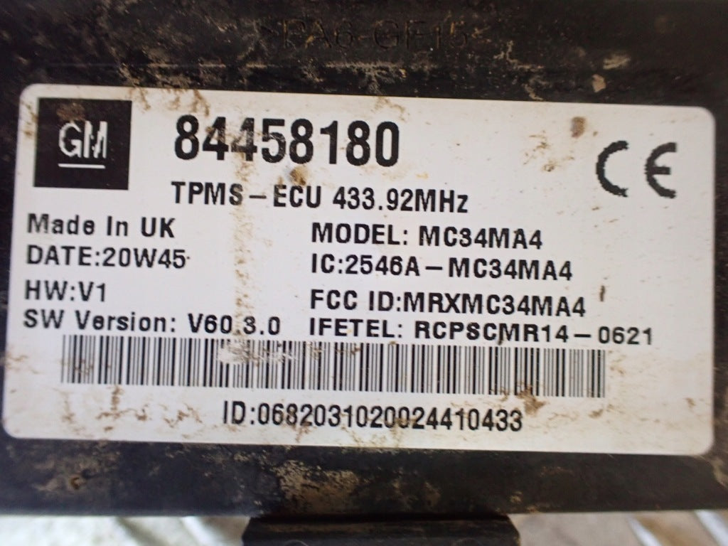 Moduł Sterownik Ciśnienia Powietrza Opon Chevrolet Silverado GMC Sierra 19-
