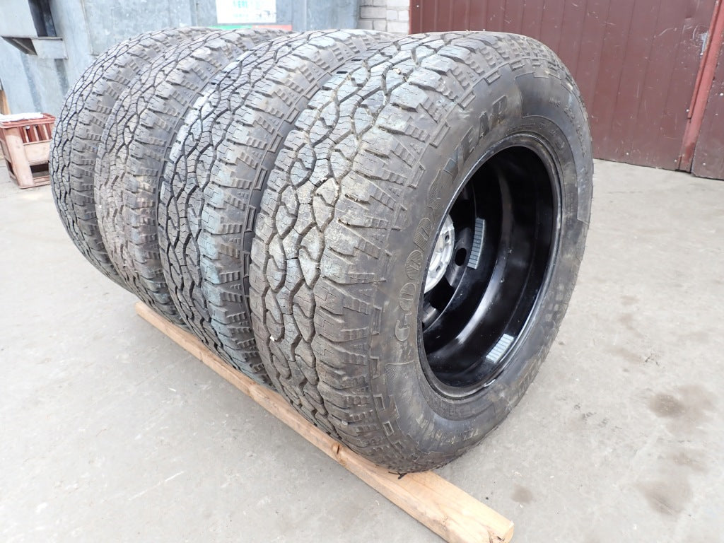 Wheels Alloy Rims 18 Tires Goodyear Wrangler AT 275/65R18 Ford F150 2025