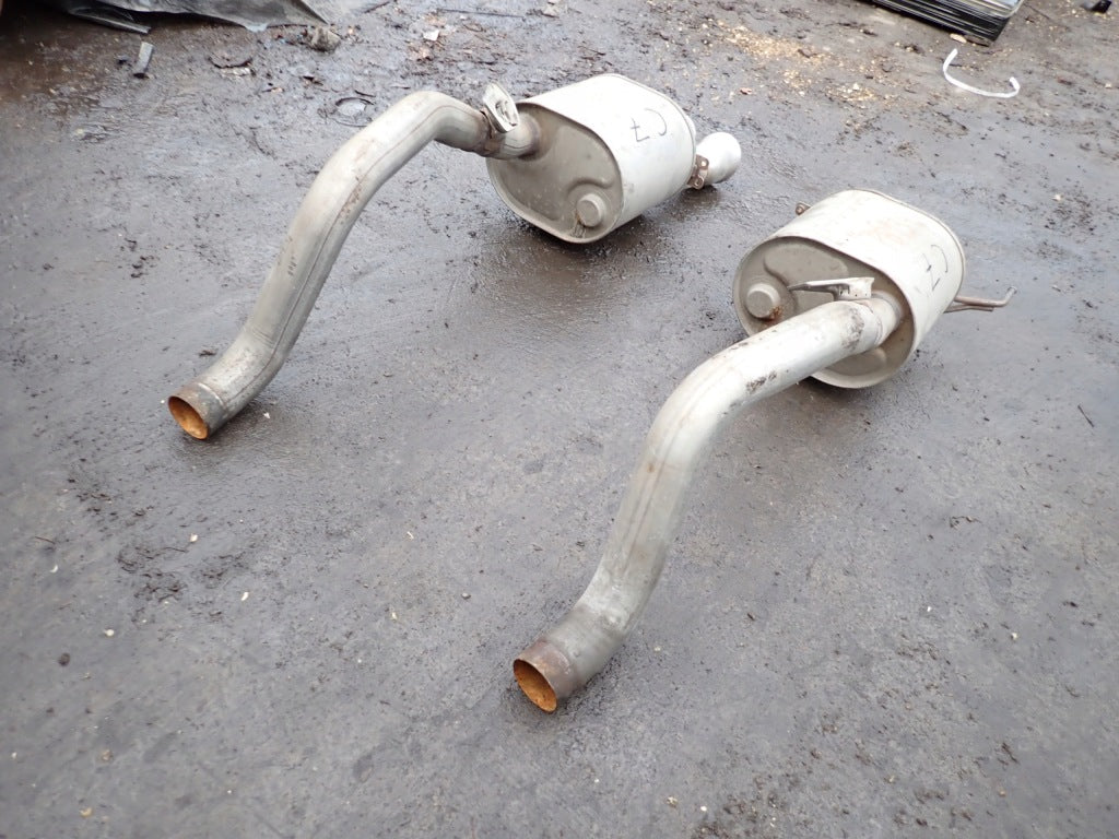 End Muffler Exhaust Chevrolet Corvette C7 2014-
