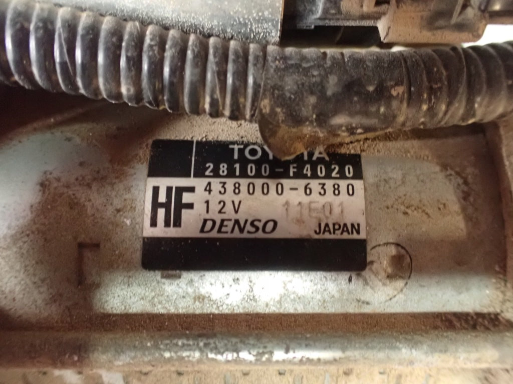 Starter motor Toyota Tundra 3.4 3.5 2022-