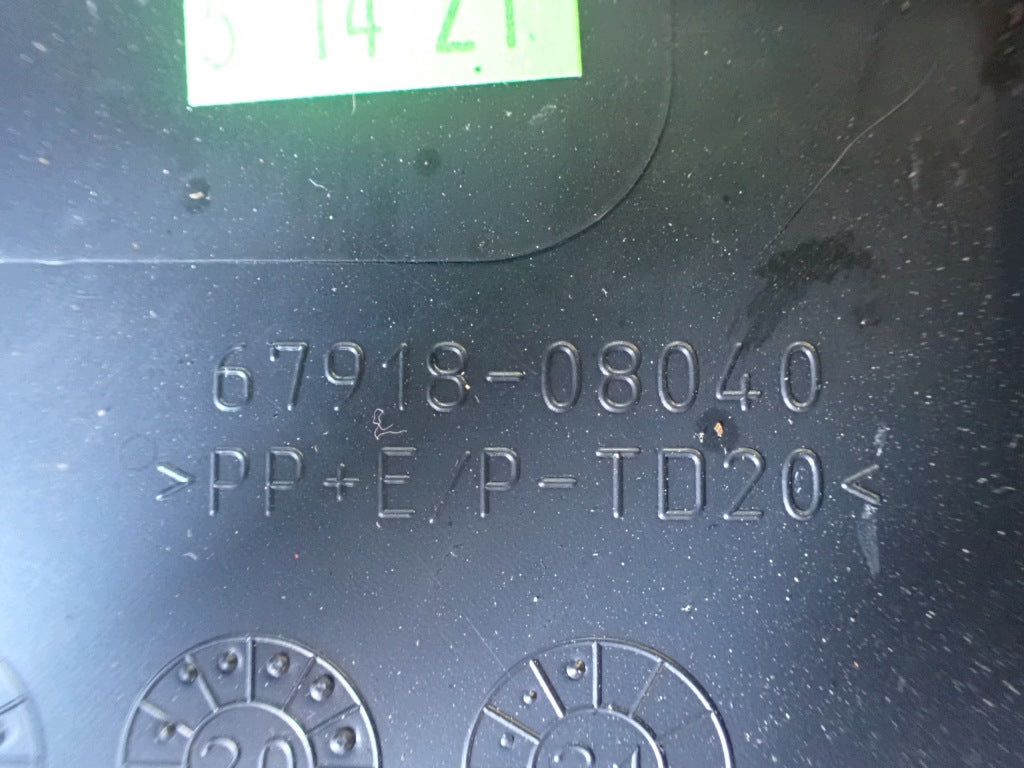 Osłona Listwa Progu Progowa Wewnętrzna Lewa Tylna Toyota Sienna XL40 2021
